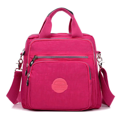 Waterproof Crossbody Bag Polyester Versatile Black