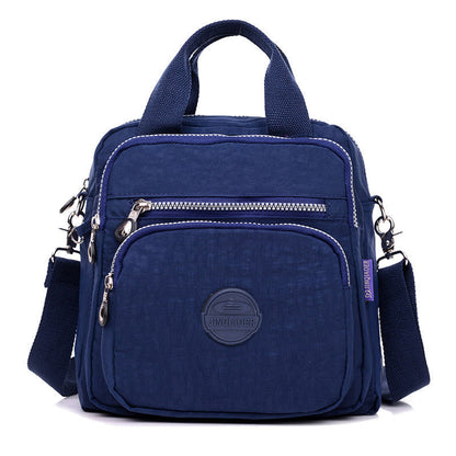 Waterproof Crossbody Bag Polyester Versatile Black