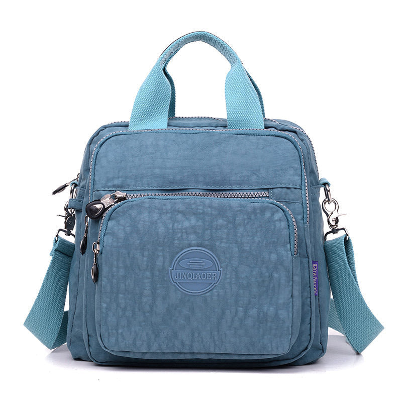 Waterproof Crossbody Bag Polyester Versatile Black