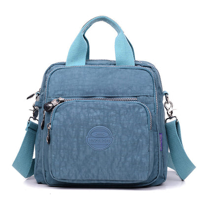 Waterproof Crossbody Bag Polyester Versatile Black