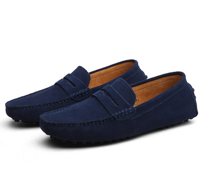 Hugo Men's Leather Loafers Brown