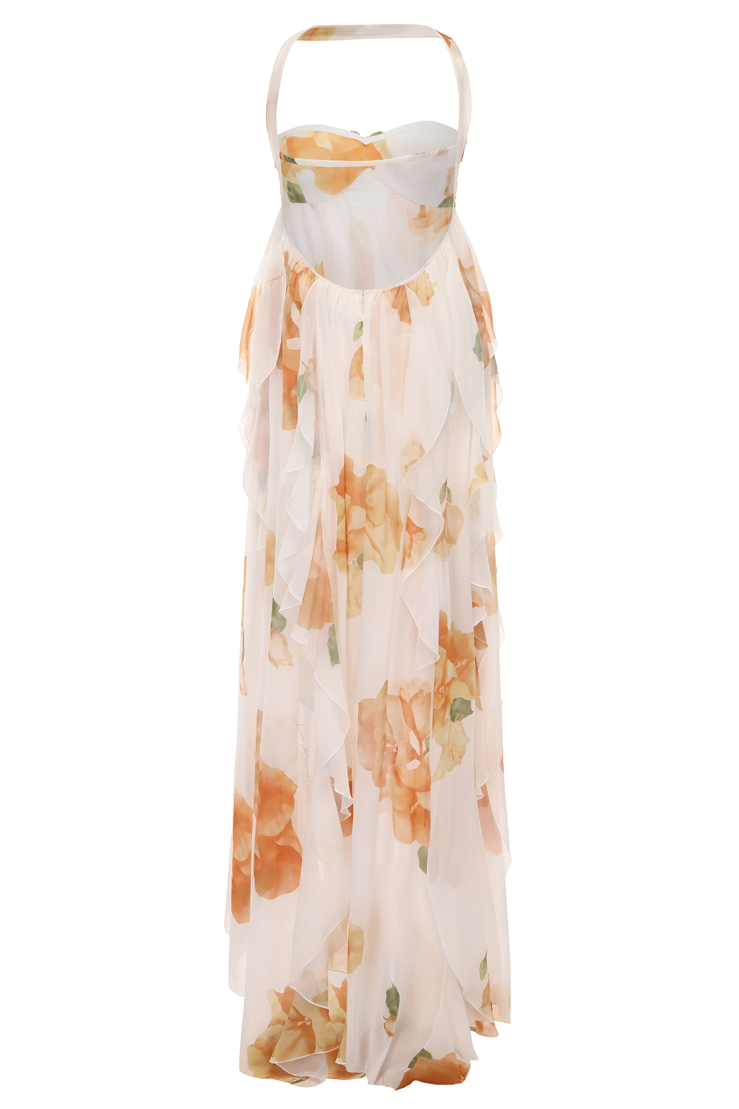 Elegant Women's Halter Maxi Dress