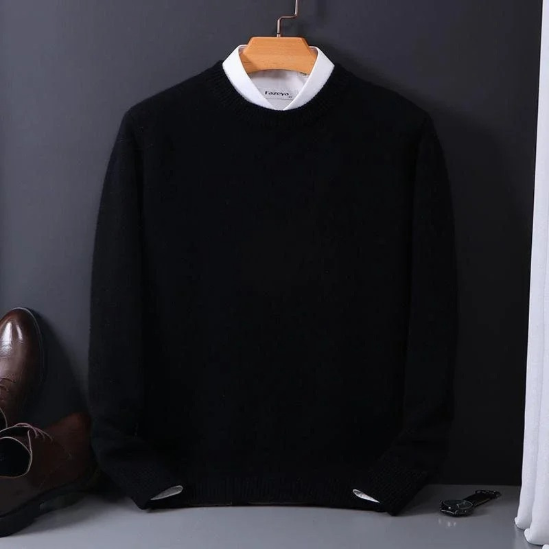 Men's Long Sleeve Pullover Sweater - Vonnera
