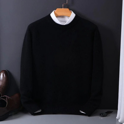 Men's Long Sleeve Pullover Sweater - Vonnera