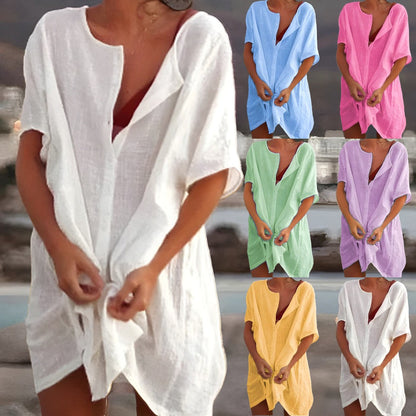 Women's Cotton Summer Dress - Vonnera