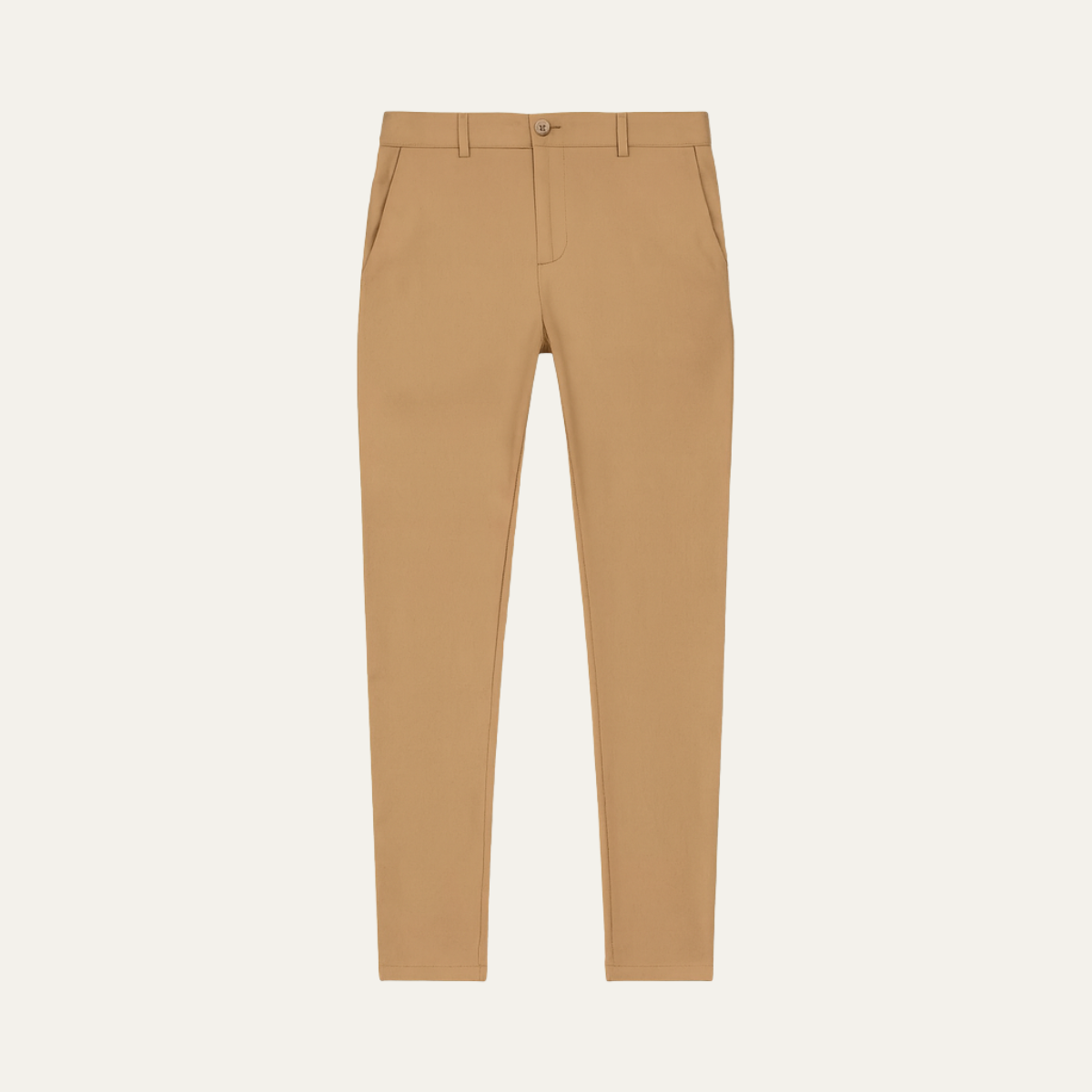 Men's Classic Chino Pants Brown - Vonnera