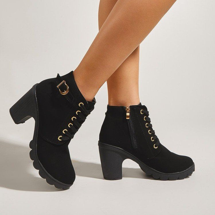 Women's Leather Bootie - Vonnera