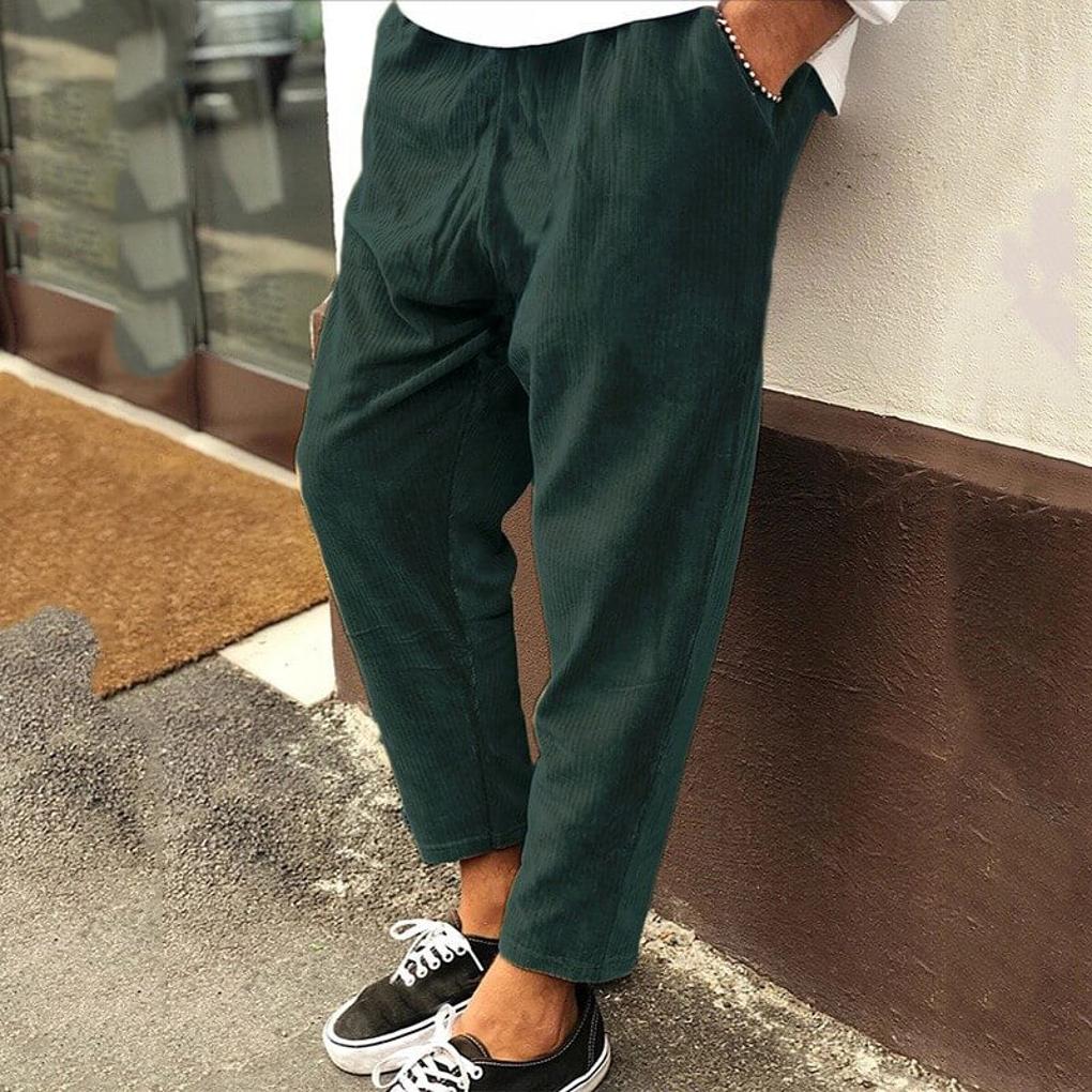 Men's Corduroy Trousers Casual Everyday