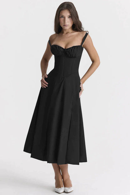 Women's Floral Shaping Waist Dress