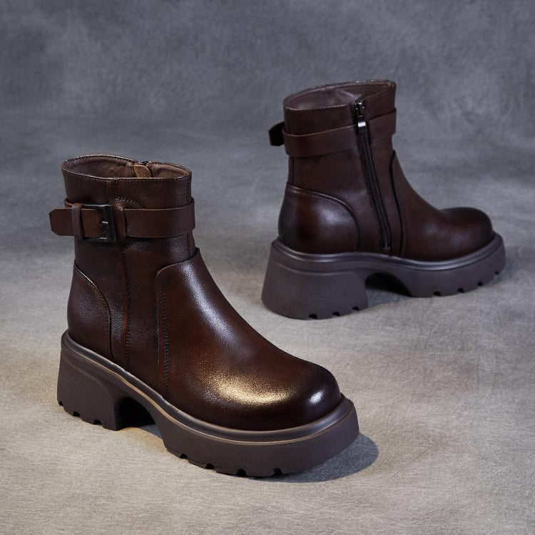 Women's Miliana Platform Ankle Boots - Vonnera