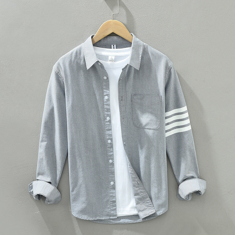 Lusano Men's Collared Summer Shirt