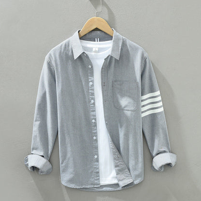 Lusano Men's Collared Summer Shirt