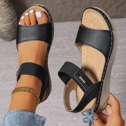 Women's Open Toe Cushioned Sandals - Vonnera