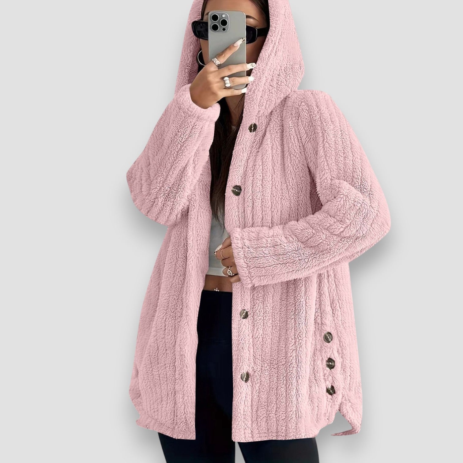 Kendall Hooded Cardigan Sweater - Vonnera