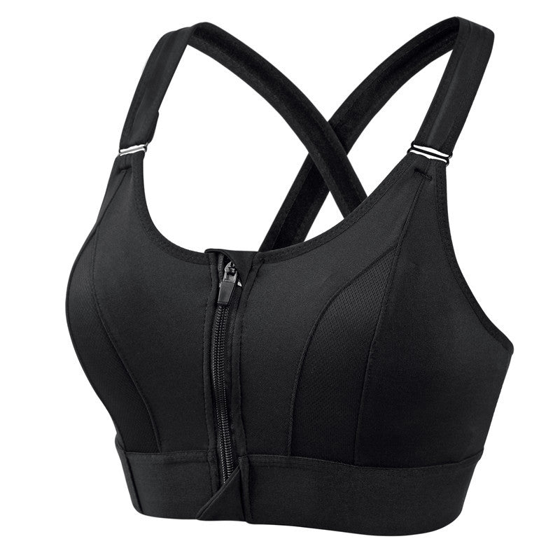 Women's Comfort Bra Zip Front Supportive - Vonnera