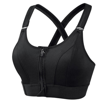 Women's Comfort Bra Zip Front Supportive - Vonnera
