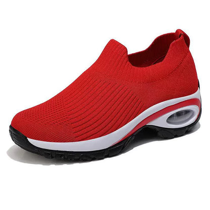 Women's Slip-On Sneakers Breathable Knit Comfortable