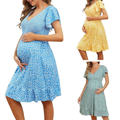 Rosalind | Women's Maternity Empire Waist Dress Spring 2026