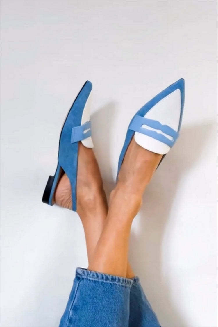 Women's Pointed Toe Slingback Loafers - Vonnera