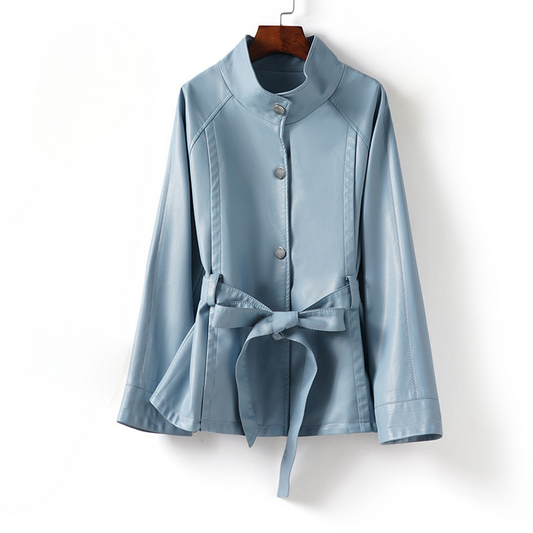 Women's Sheepskin Leather Jacket - Vonnera