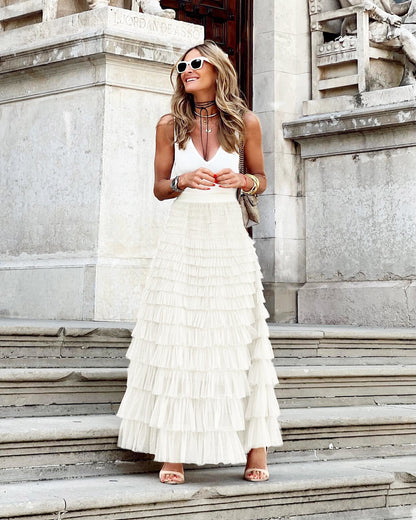 Women's Tulle Skirt Autumn