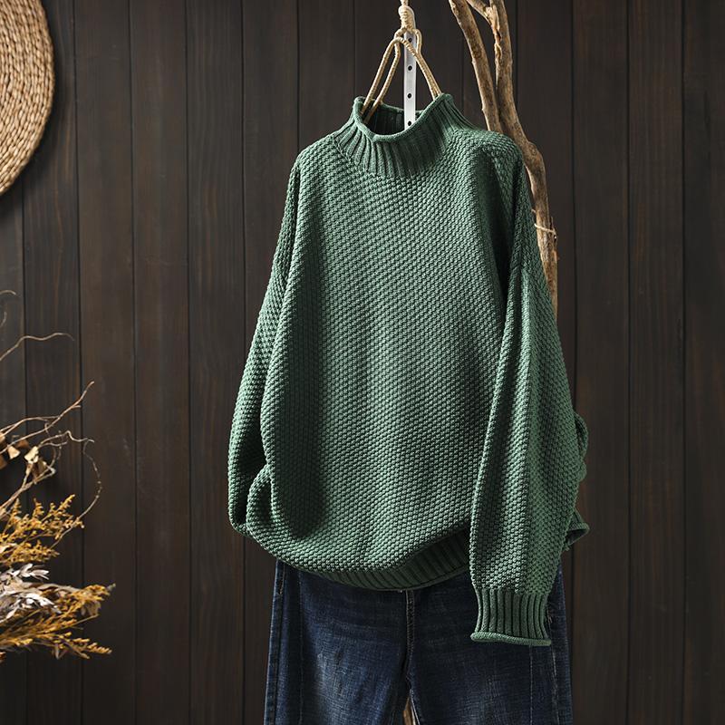 Women's Chunky Sweater Textured Knit