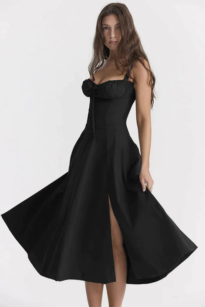 Women's Spring Floral Print Party Dress