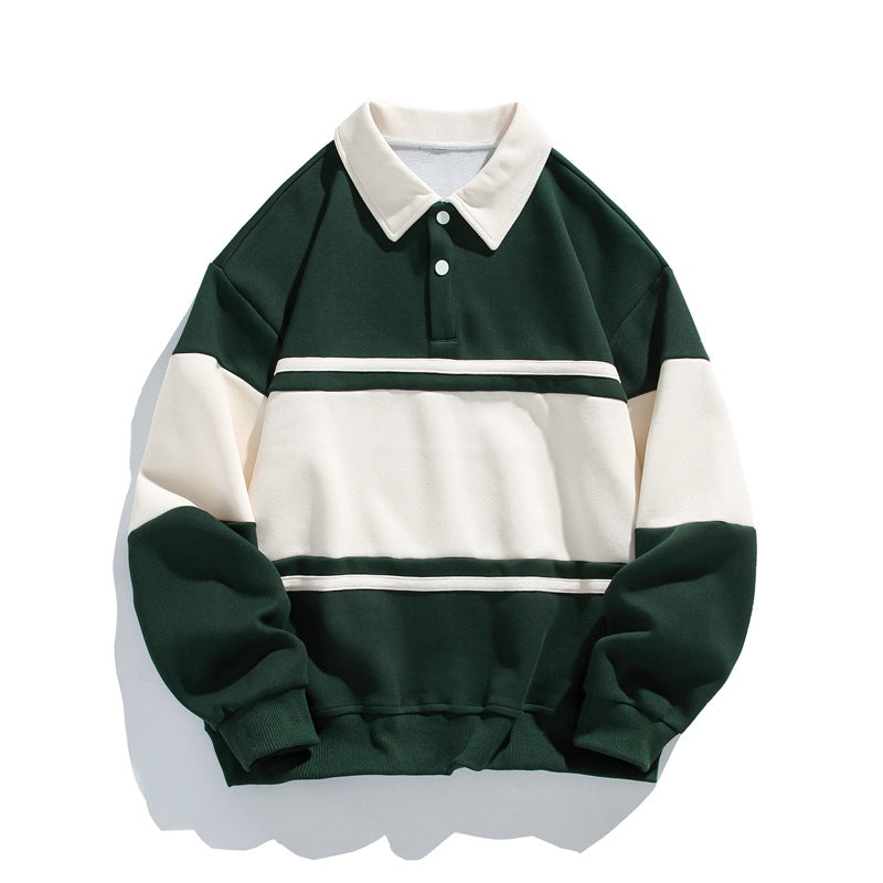 Cotton Polo Sweatshirt - Vonnera