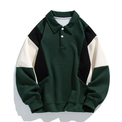 Men's Cotton Polo Sweatshirt - Vonnera