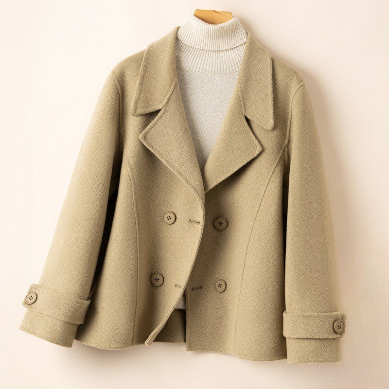 Women's Wool Pea Coat - Vonnera