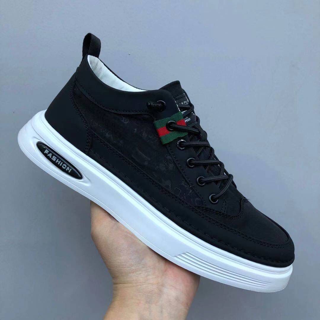 Men's Low- Sneakers Lace-Up Non-Slip Sole Comfortable