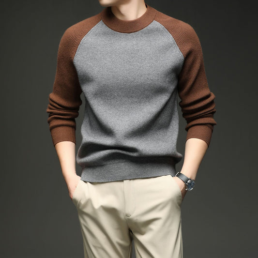 Rowan Women's Two-Tone Wool Sweater - Vonnera