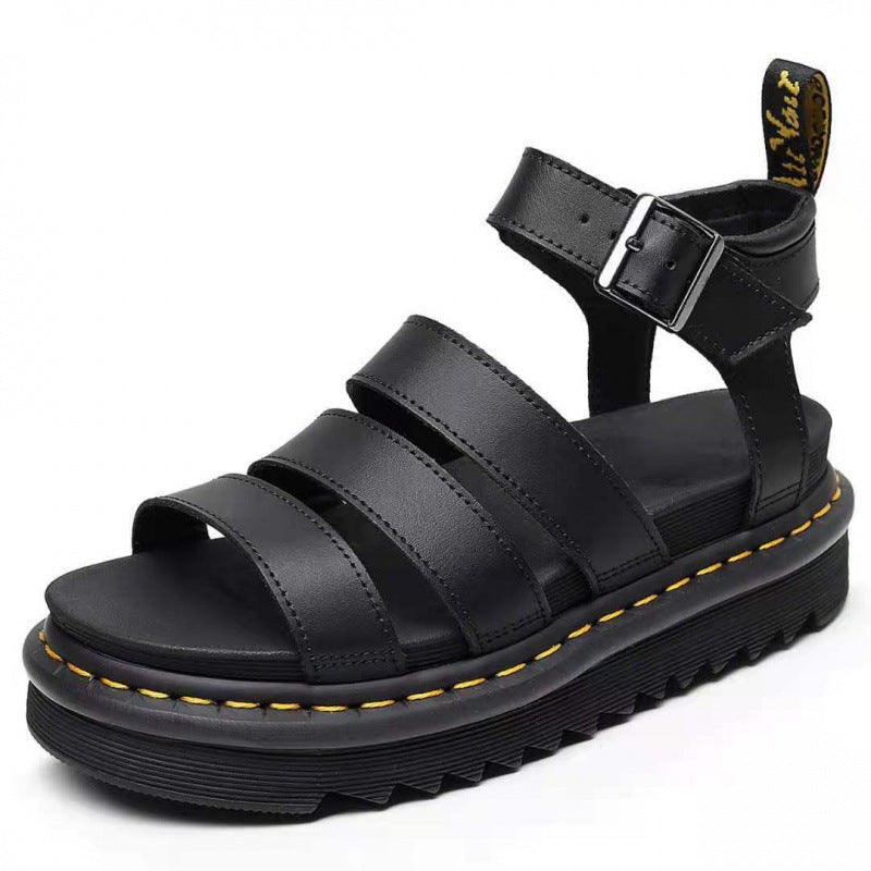 Women's Ankle Strap Sandals Triple Buckle - Vonnera