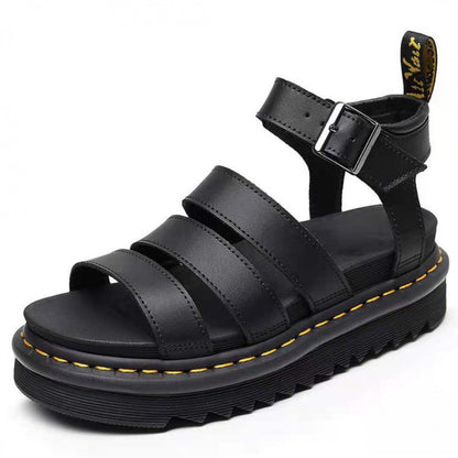 Women's Ankle Strap Sandals Triple Buckle - Vonnera