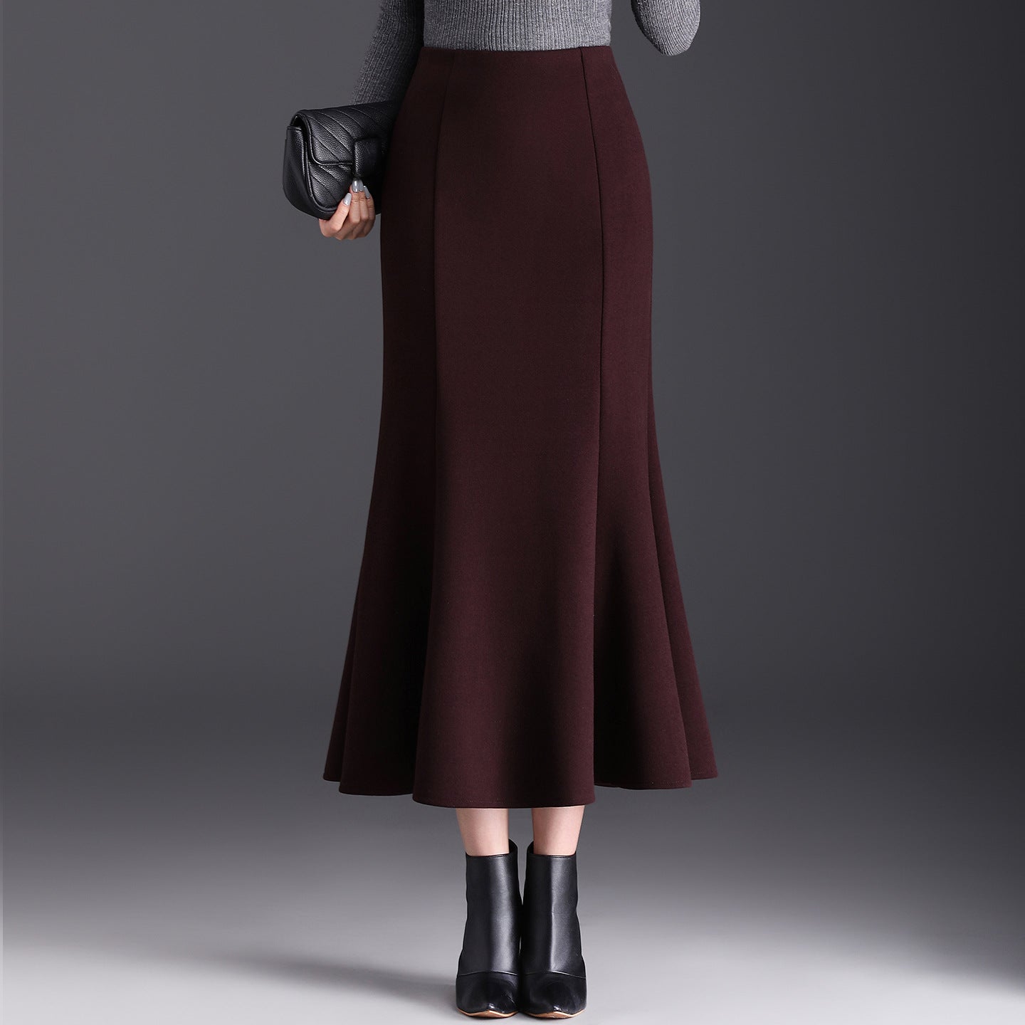 Women's Midi Flared Skirt - Vonnera