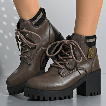 Women's Platform Ankle Boots - Vonnera