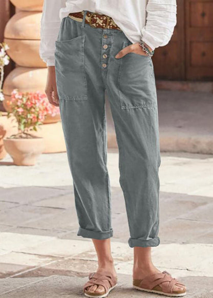 Elegant Women's Relaxed Fit Trousers