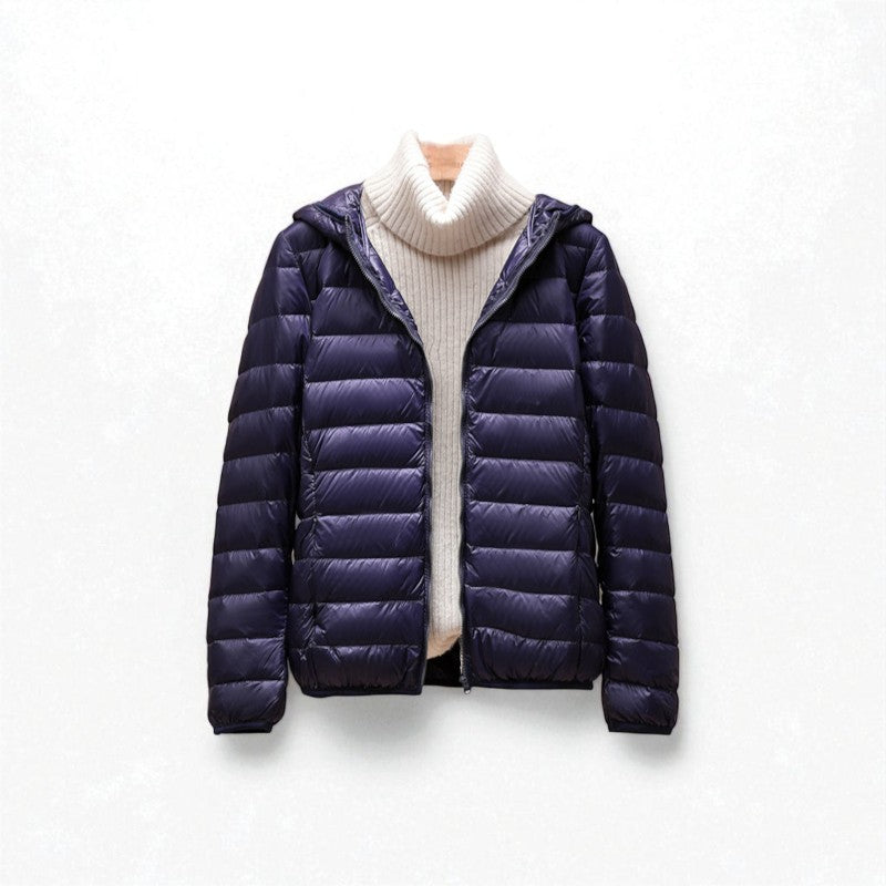 Wendy Women's Hooded Puffer Jacket - Vonnera