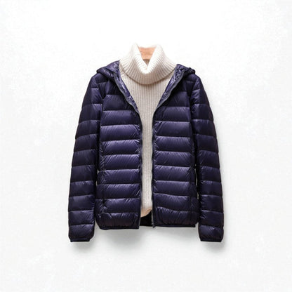 Wendy Women's Hooded Puffer Jacket - Vonnera