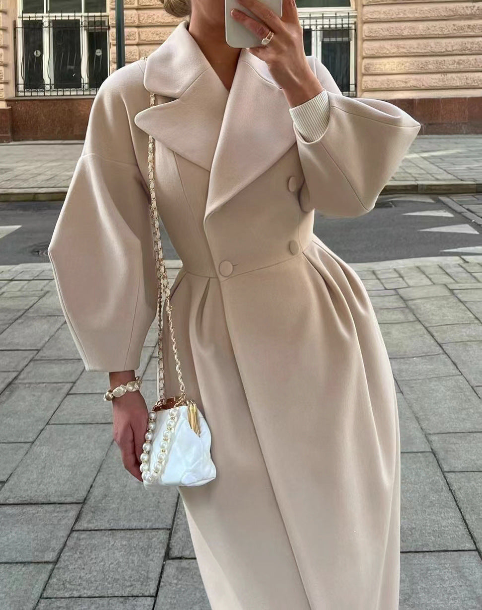 Women's Long Trench Coat Waterproof Elegant Outerwear