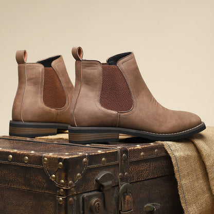 Isaac Leather Chelsea Boots - Jack Hafford