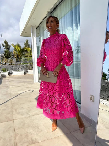 Women's Lace Bodycon Dress Elegant Fit