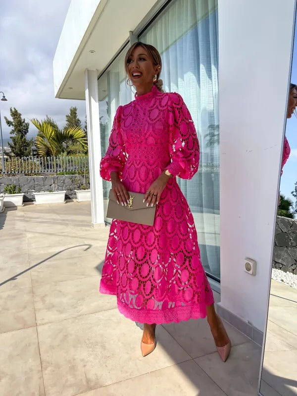 Elegant Lace Bodycon Dress for Women - Stylish and Chic