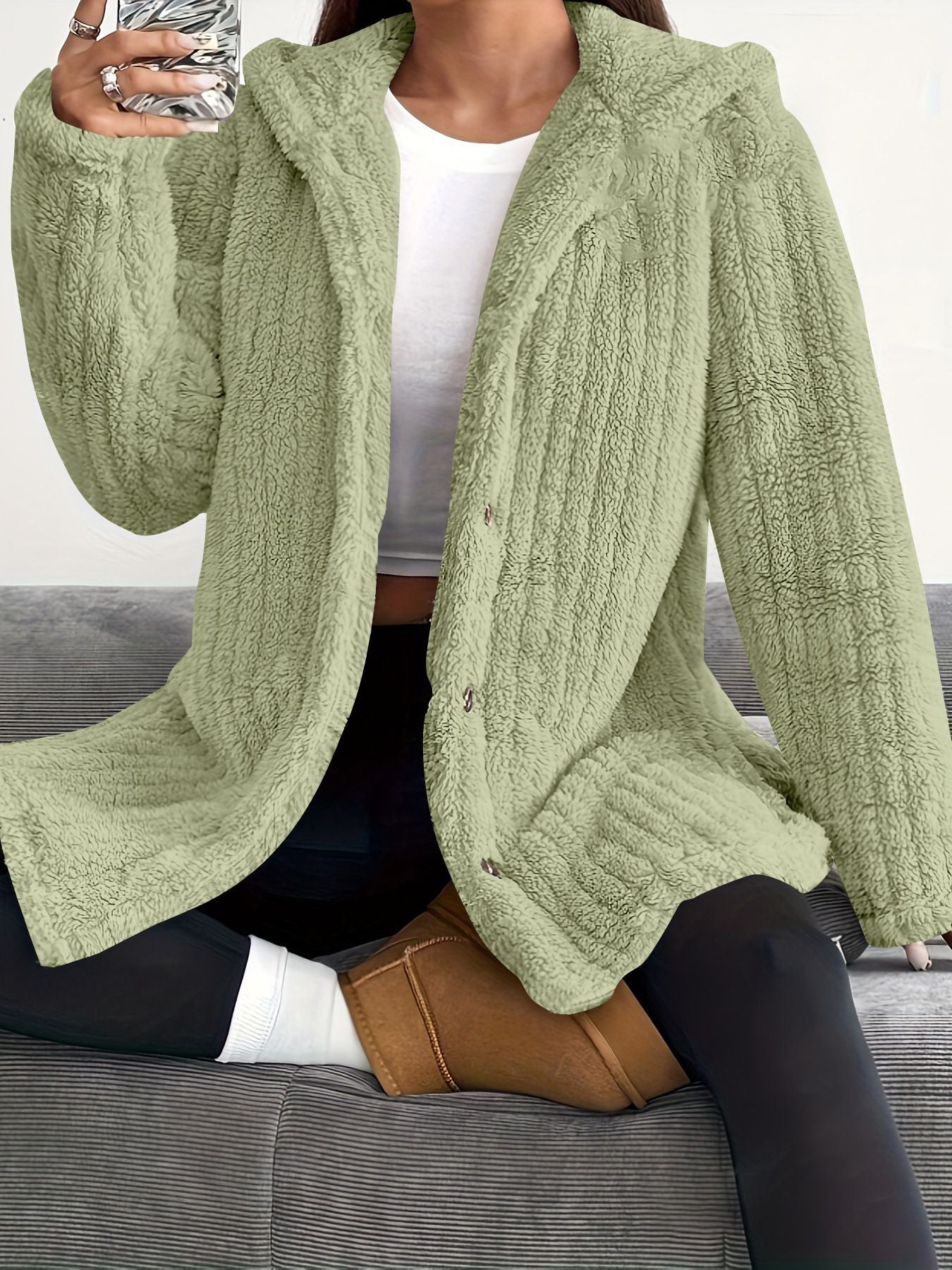 Kendall Hooded Cardigan Sweater