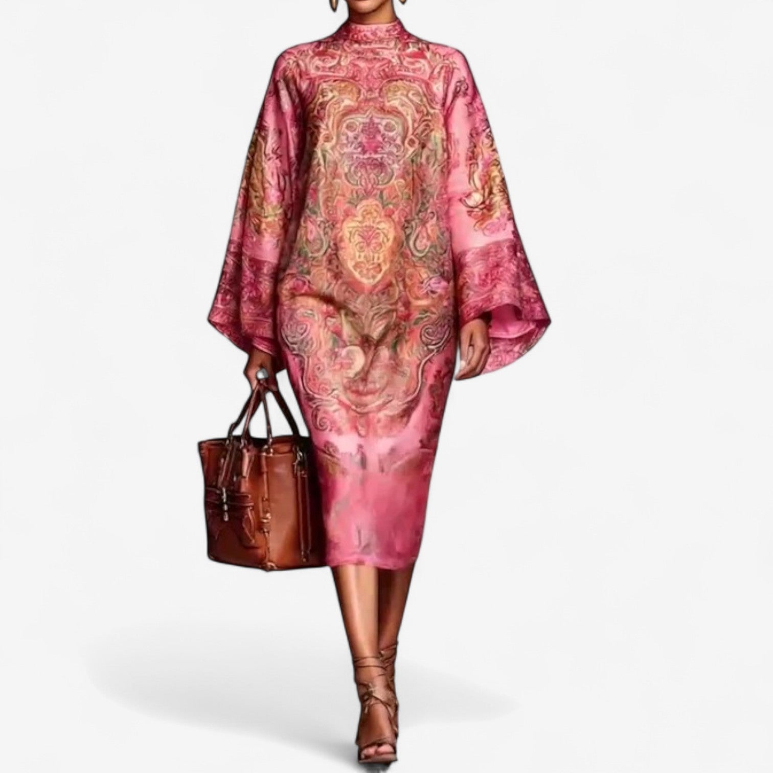 Vera Women's Printed Caftan Dress - Vonnera