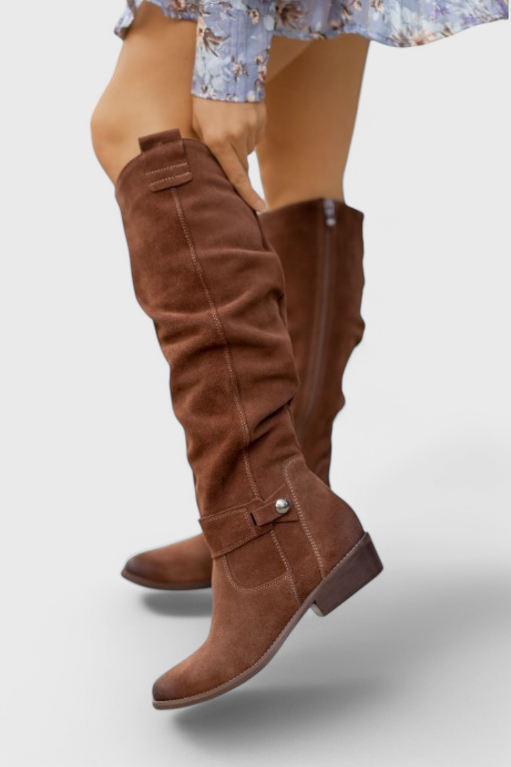 Women's Retro High Boots - Vonnera