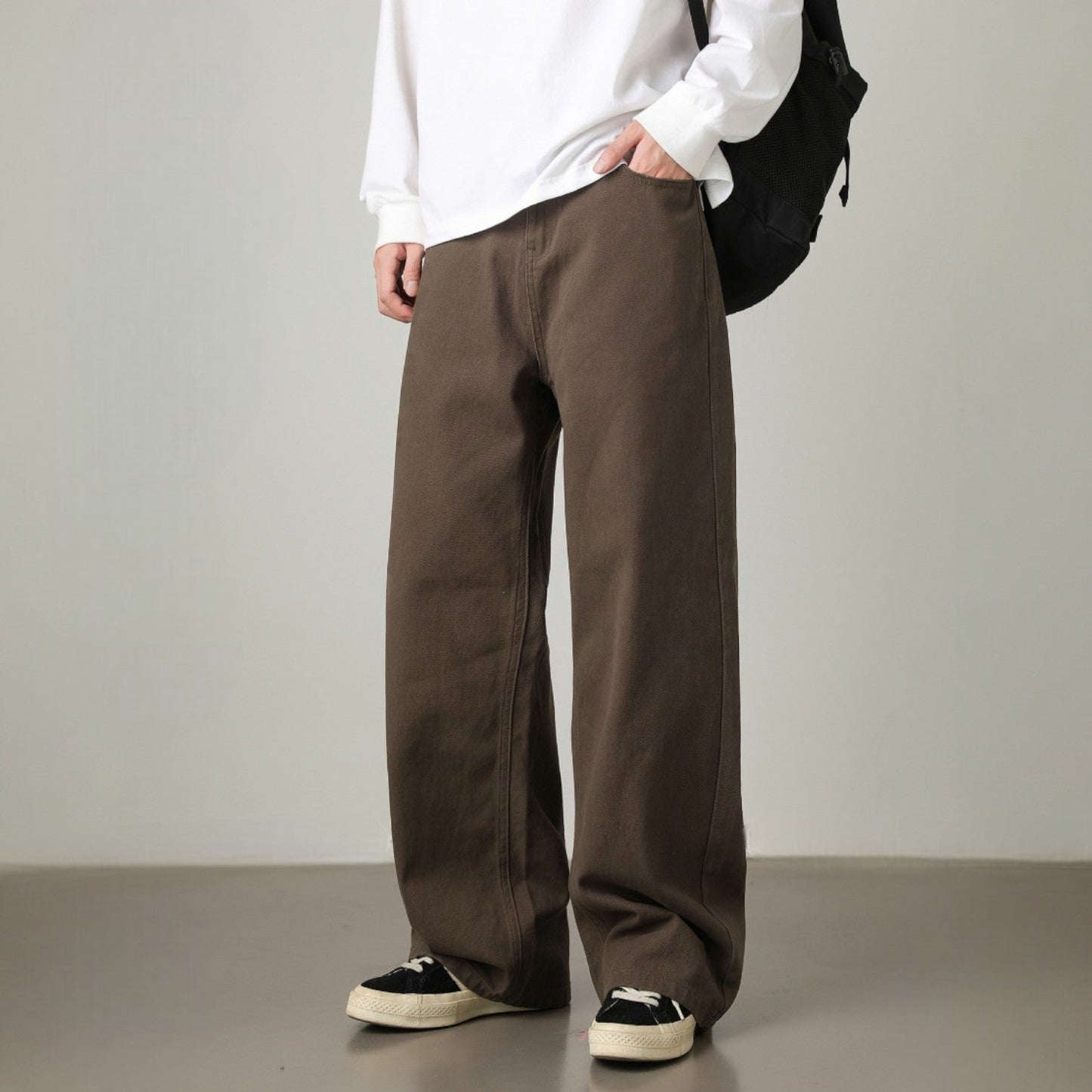 Aalto Men's Straight Leg Cotton Pants - Vonnera