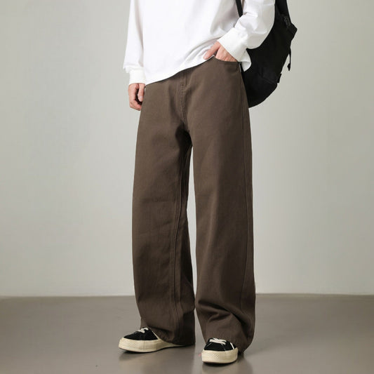 Aalto Men's Straight Leg Cotton Pants - Vonnera