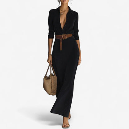 Women's Maxi Dress Minimalist Design
