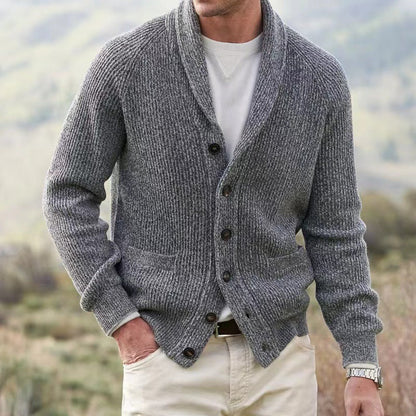 Men's Wool V-Neck Vest
